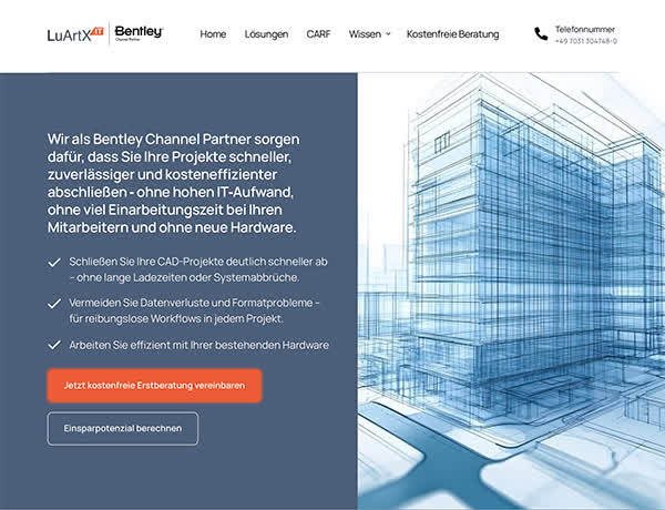 Landingpage Bentley-Partner