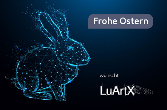 Frohe Ostern 2021 wünscht LuArtX IT