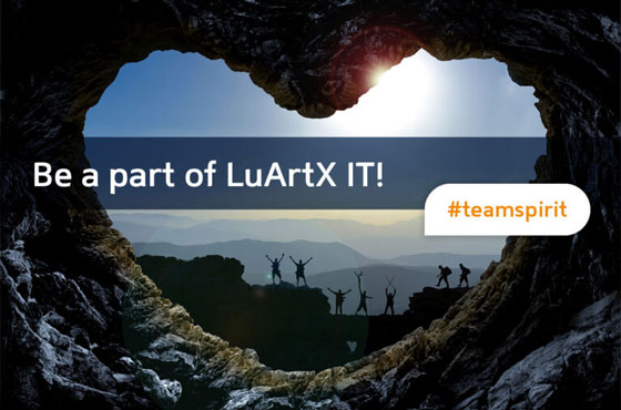 LuArtX Be a part of LuArtX #teamspirit